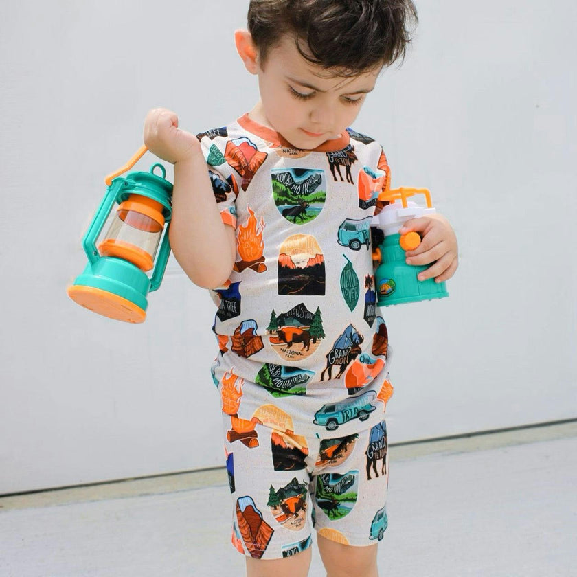 Tiny Traveler 2 Piece Shorts Set
