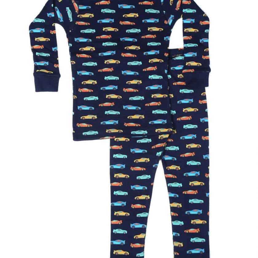 Kids Pajamas - Racecar