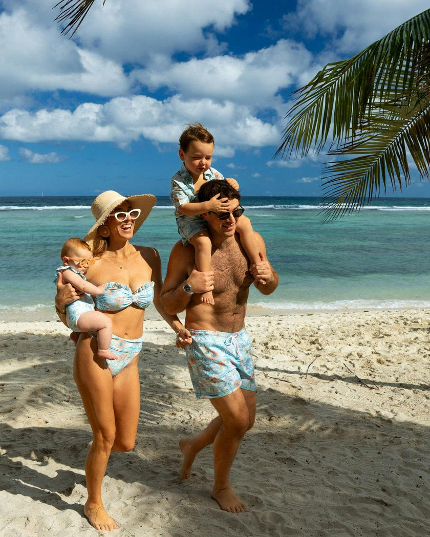 The BVIs - Girls Ruffle One Piece UPF 50+