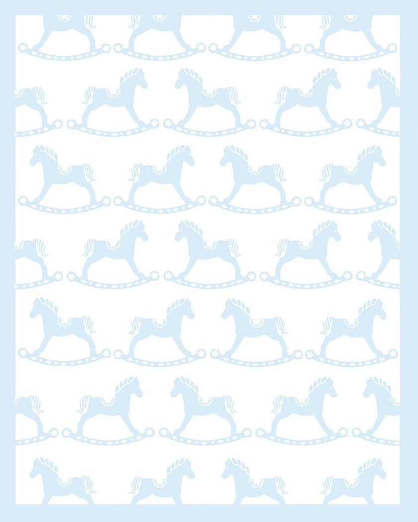 Rocking Horse Baby Blanket