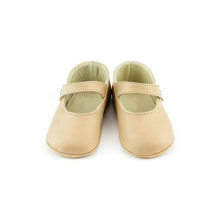 Little Royals Leather Booties Matilde - Beige