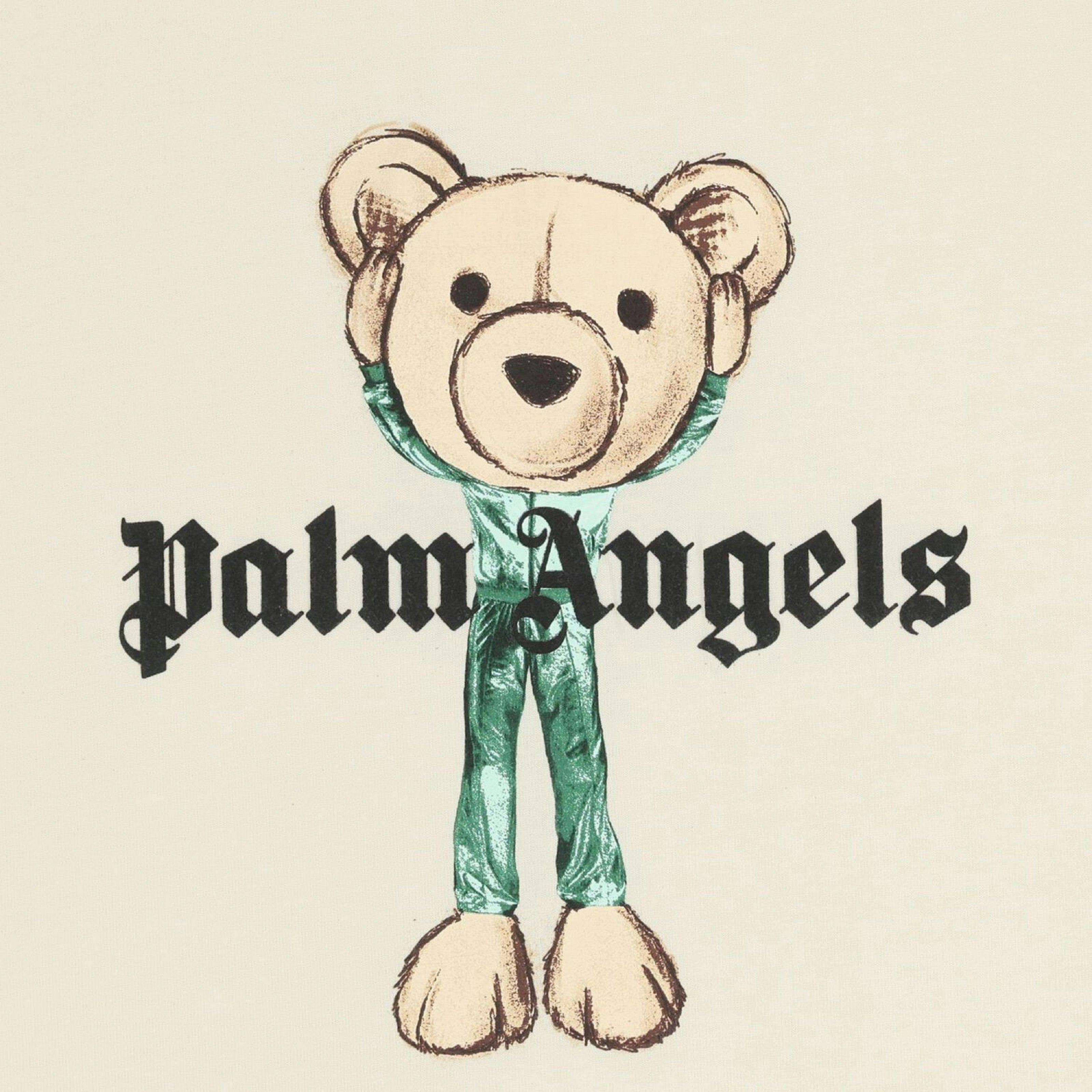 Off White Teddy Bear Logo T-Shirt