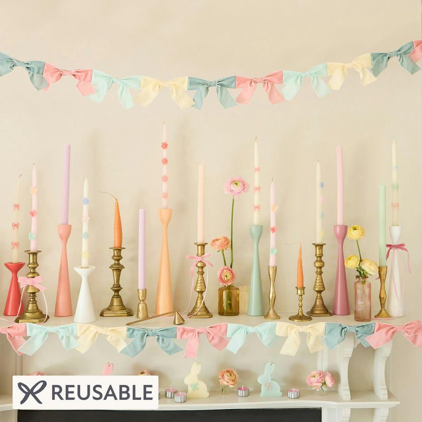 Velvet Bow Garland