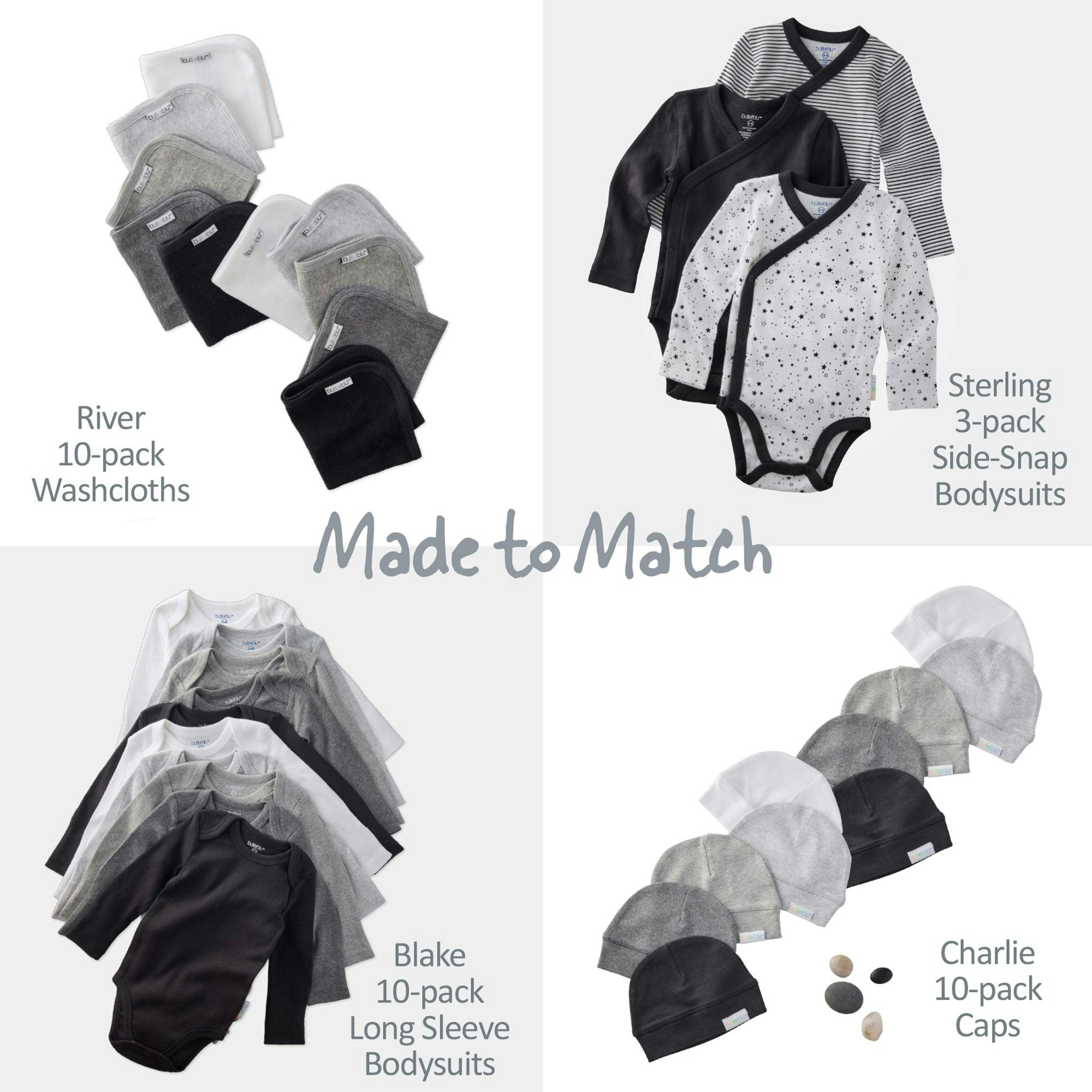 CHARLIE 10-Pack Baby Hats