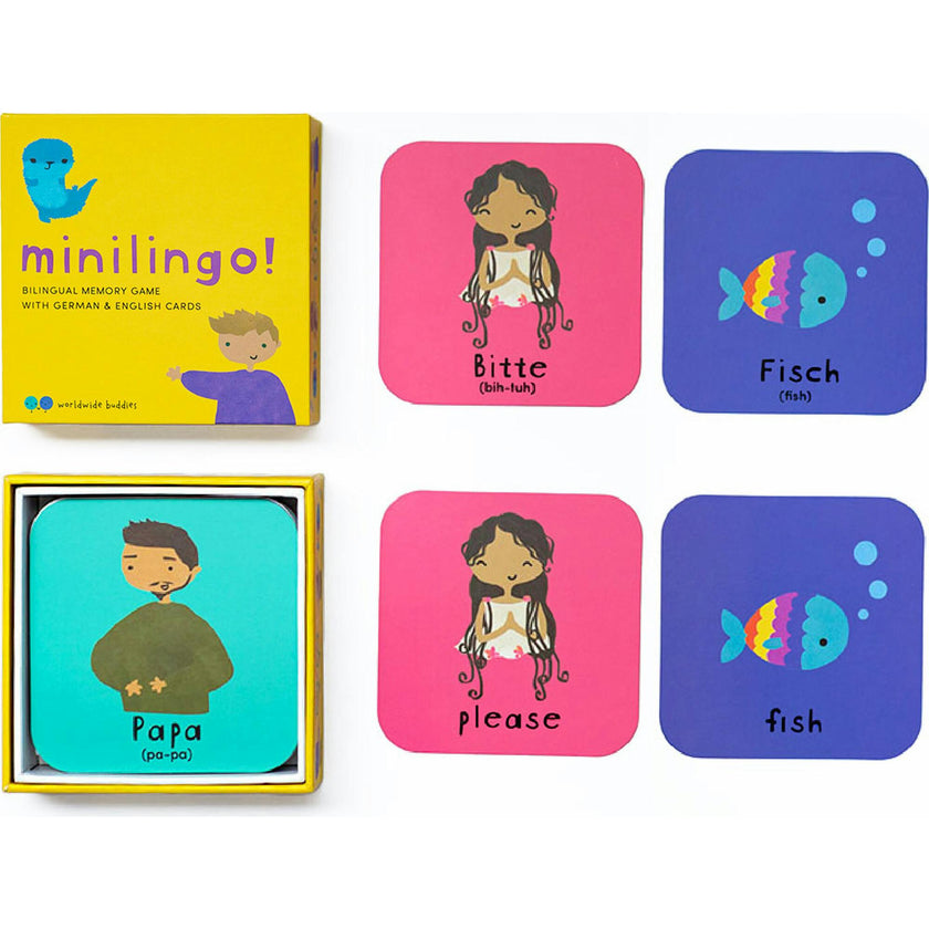 Minilingo, German/English Flashcards