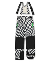 Two Piece Teknik Snowsuit White Checkered Print