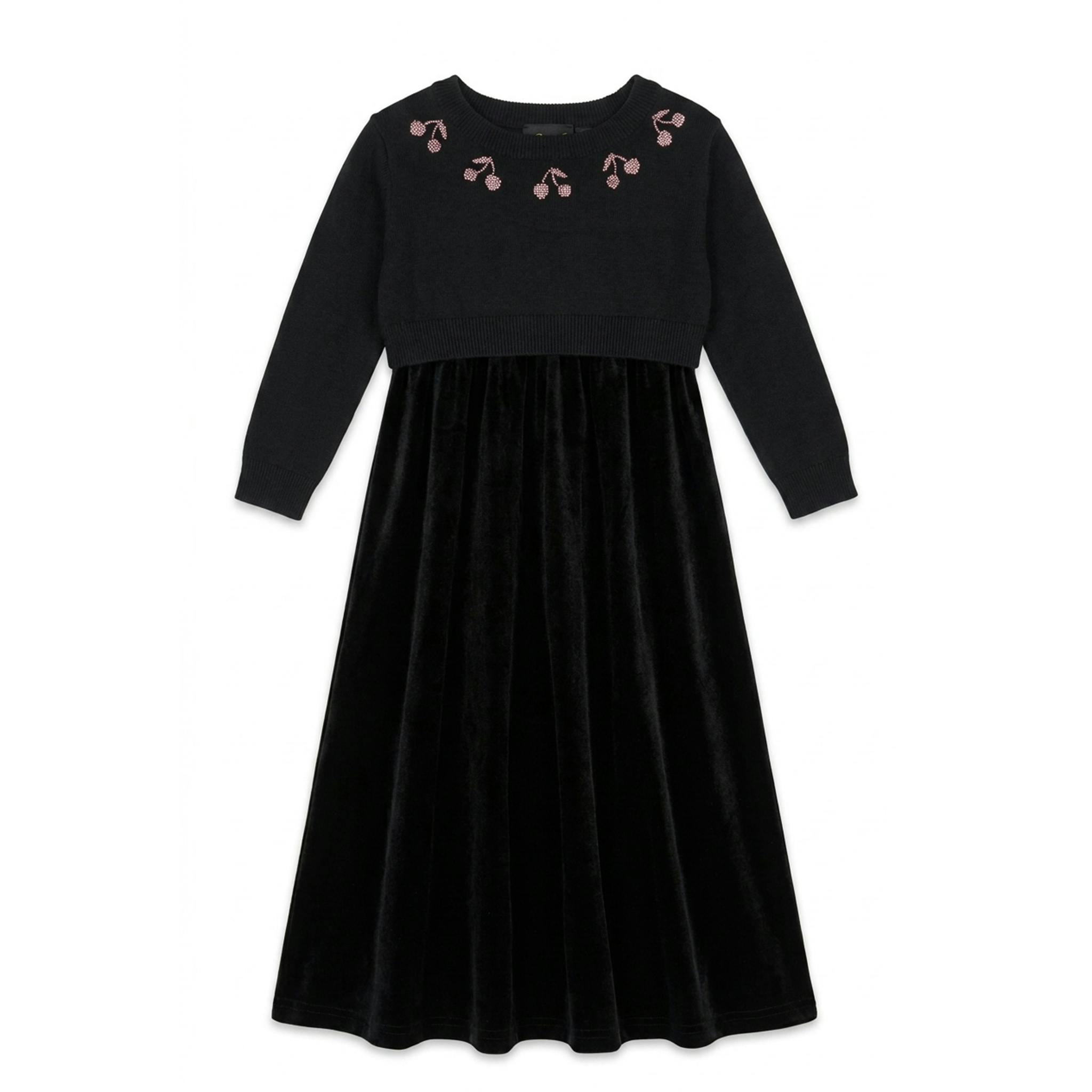 Cherry Embroidery Robe Set
