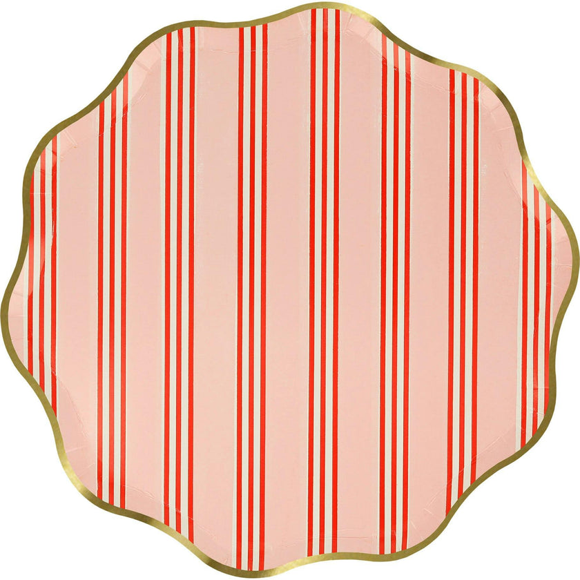 Festive Stripe Side Plates