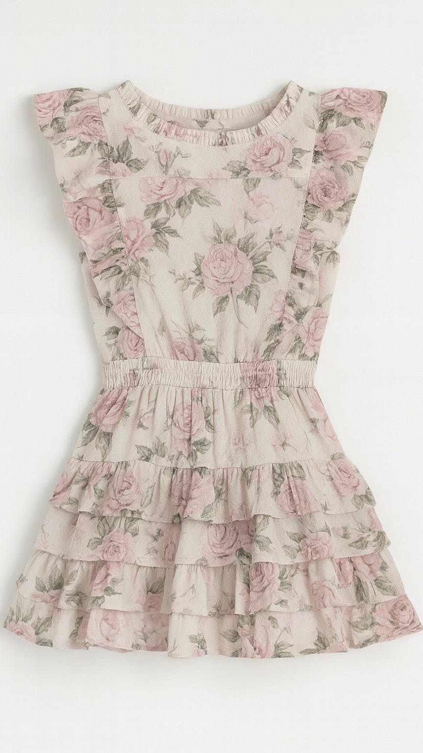 Gustavia Dress in Dusty Rose