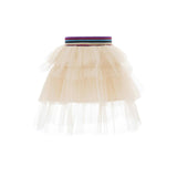 Cream MIDI Tutu Skirt