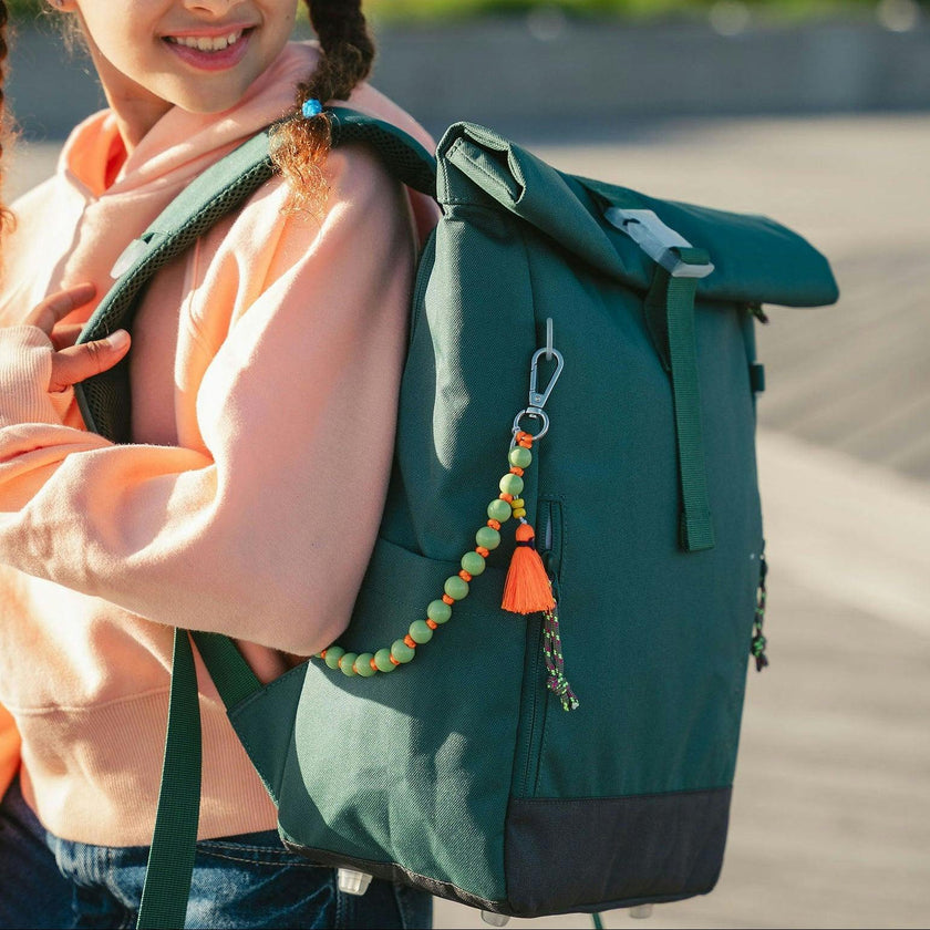 Ari Rolltop Backpack Set | Rowan Bag Charm