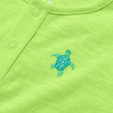 Baby tank and shorts set in sea turtles