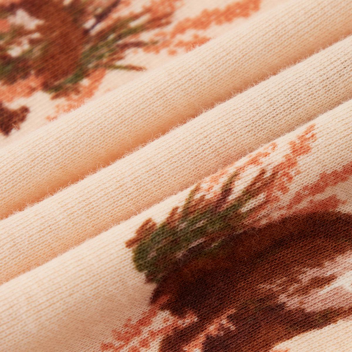 Floral Organic Cotton Dress & Legging Set