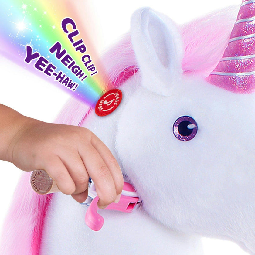 Model U® Unicorn Ride-On Toy Age 7+ – Pink