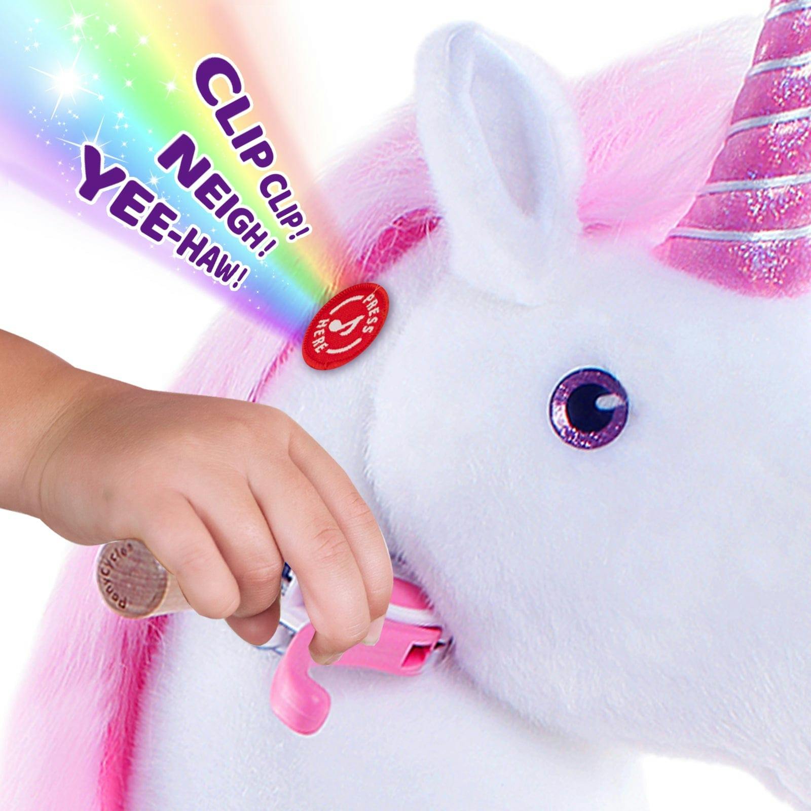 Model U® Unicorn Ride-On Toy Age 4–7 – Pink