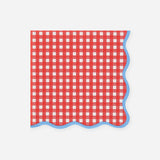 Red Gingham Large Napkins