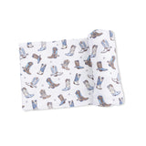 Cowboy Boots - Swaddle Blanket