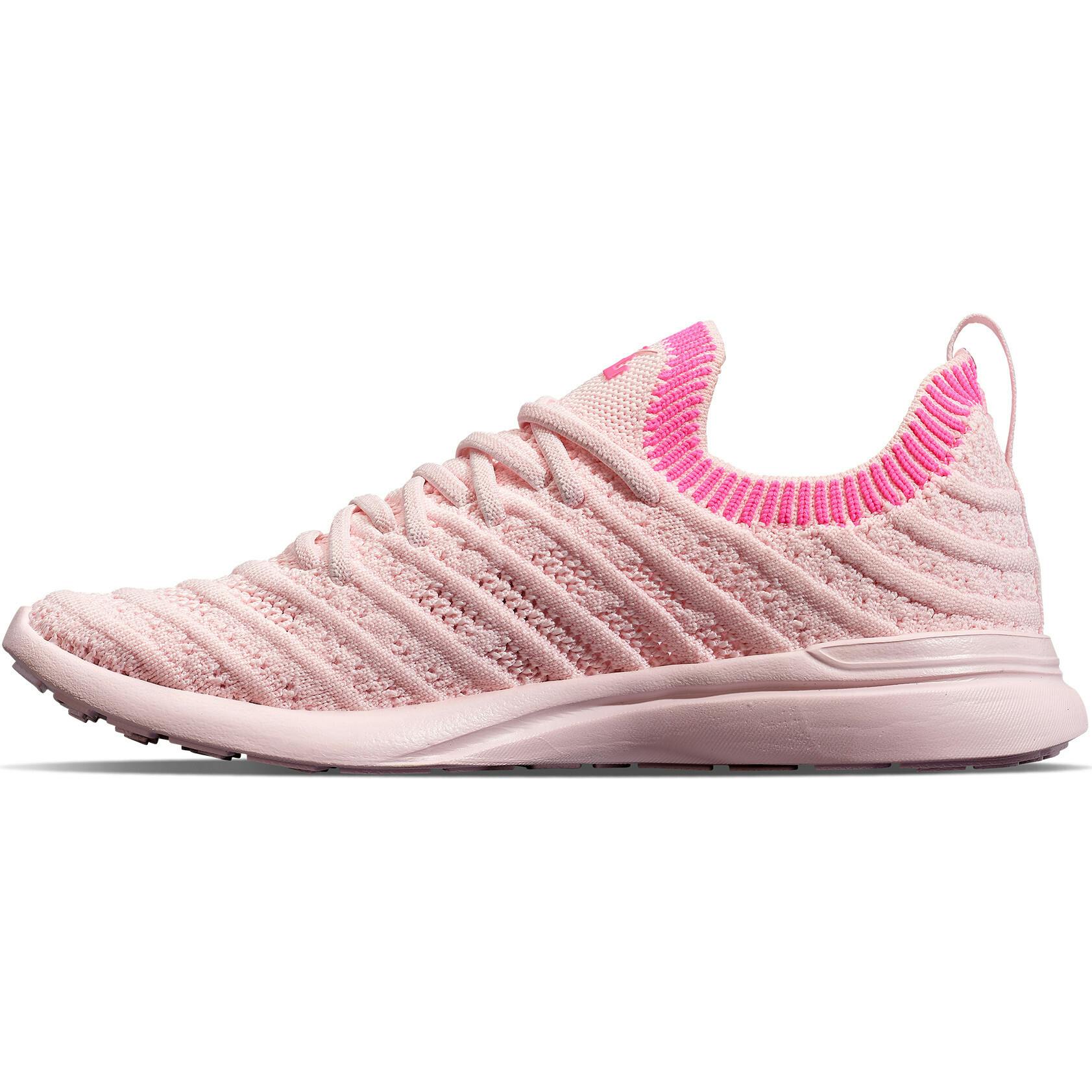 Youth's TechLoom Wave Bleached Pink / Fusion Pink / Ribbed, Pink