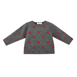 Gray Apple Knit Set
