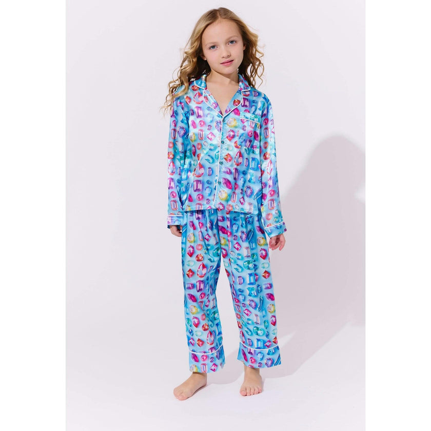 Bejeweled Silk Set