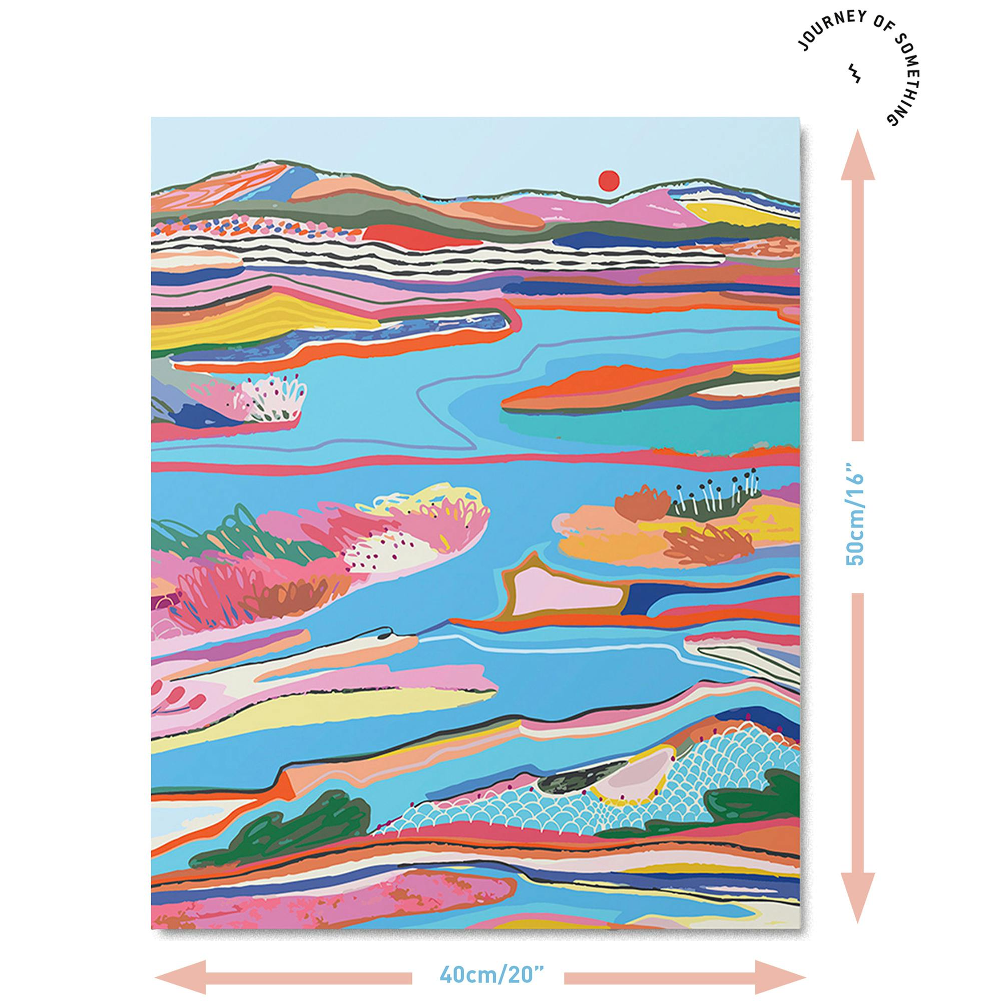 JOS: Paint by Numbers - Lake Windereme