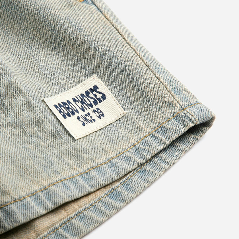 Bobo Choses Since 09 - denim bermuda shorts