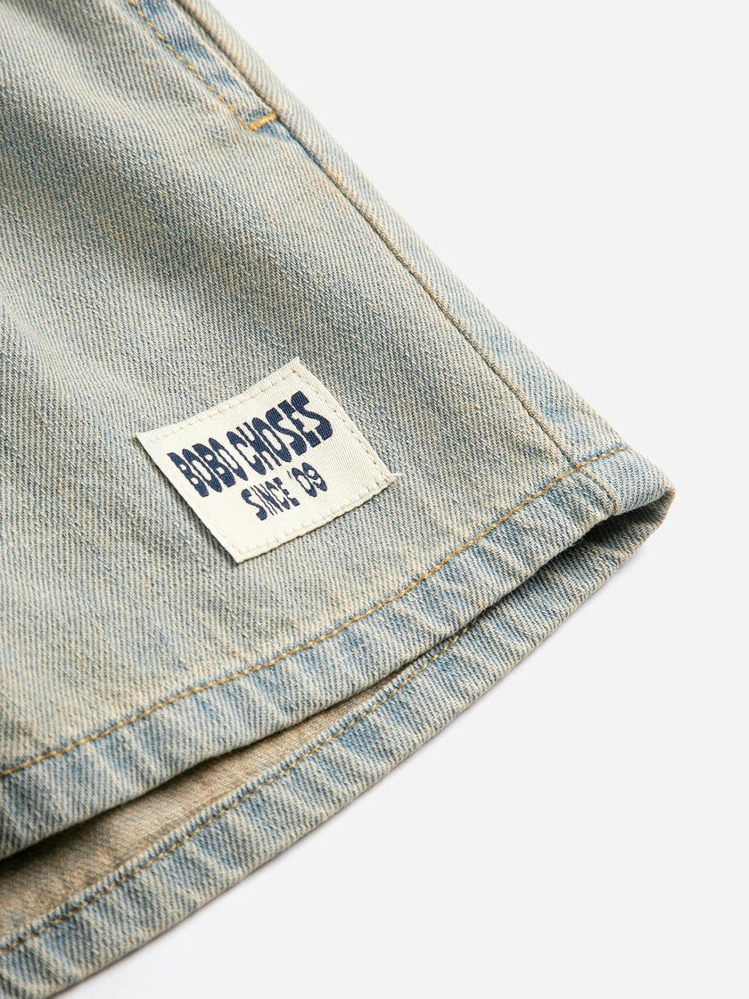 Bobo Choses Since 09 - denim bermuda shorts