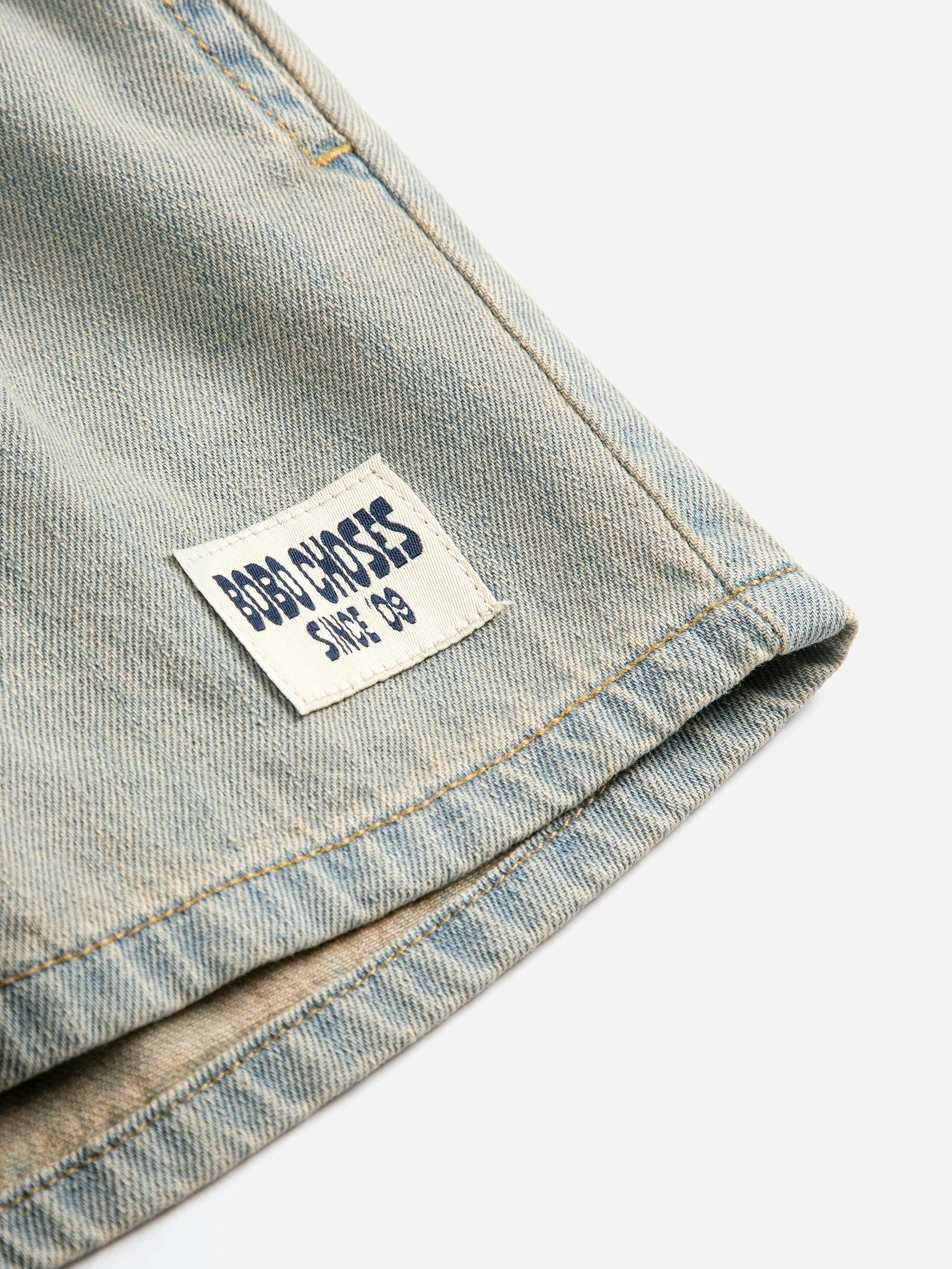 Bobo Choses Since 09 - denim bermuda shorts