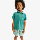 Clearance kids stretch chino short in boardwalk stripe