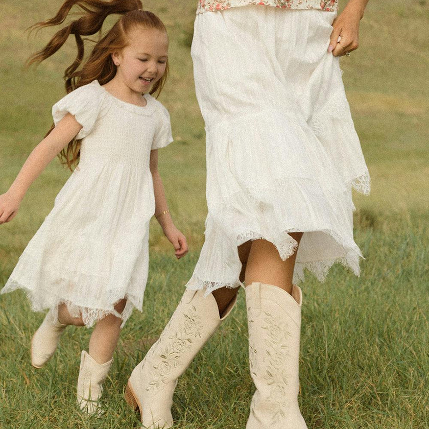Avery Boot in Cream