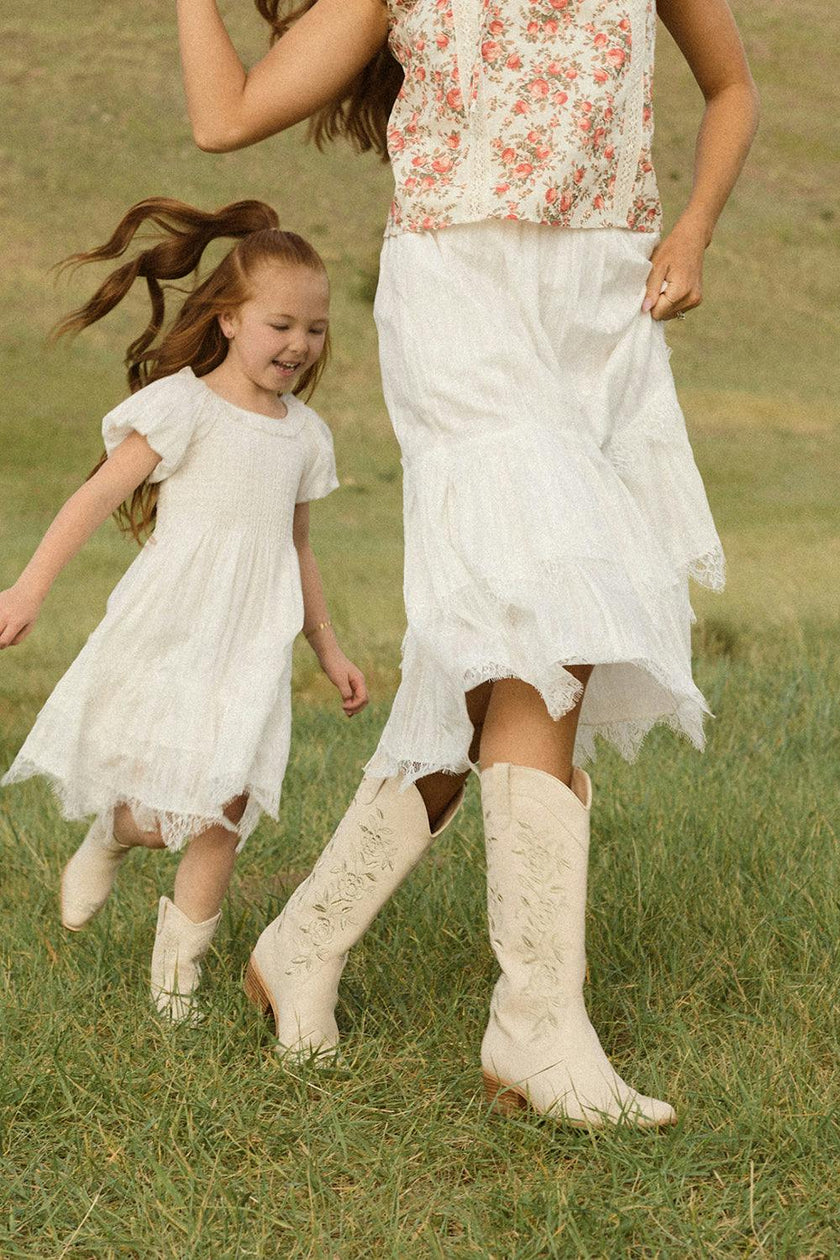 Avery Boot in Cream