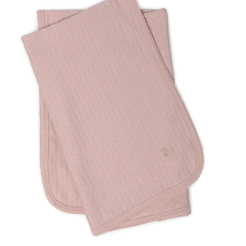 Embossed Diamond Blanket Pink