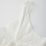 Paloma Lace Frill Maxi Dress