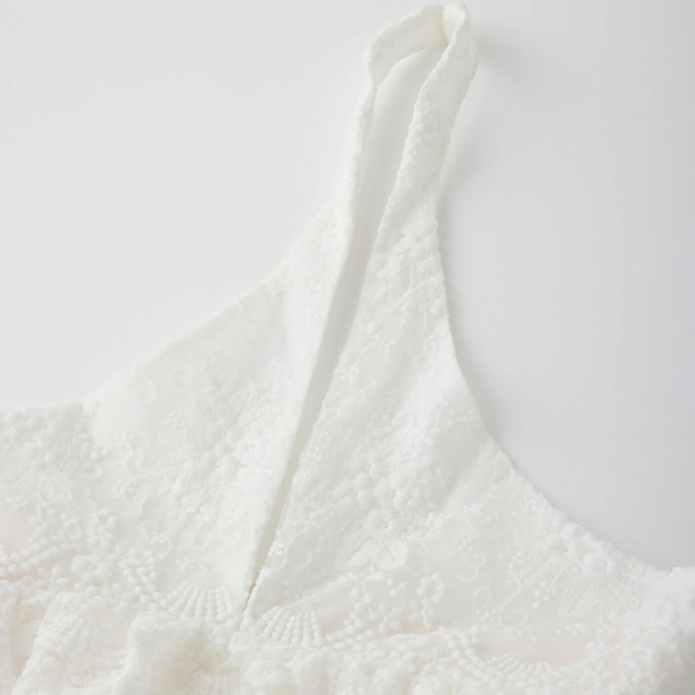 Paloma Lace Frill Maxi Dress
