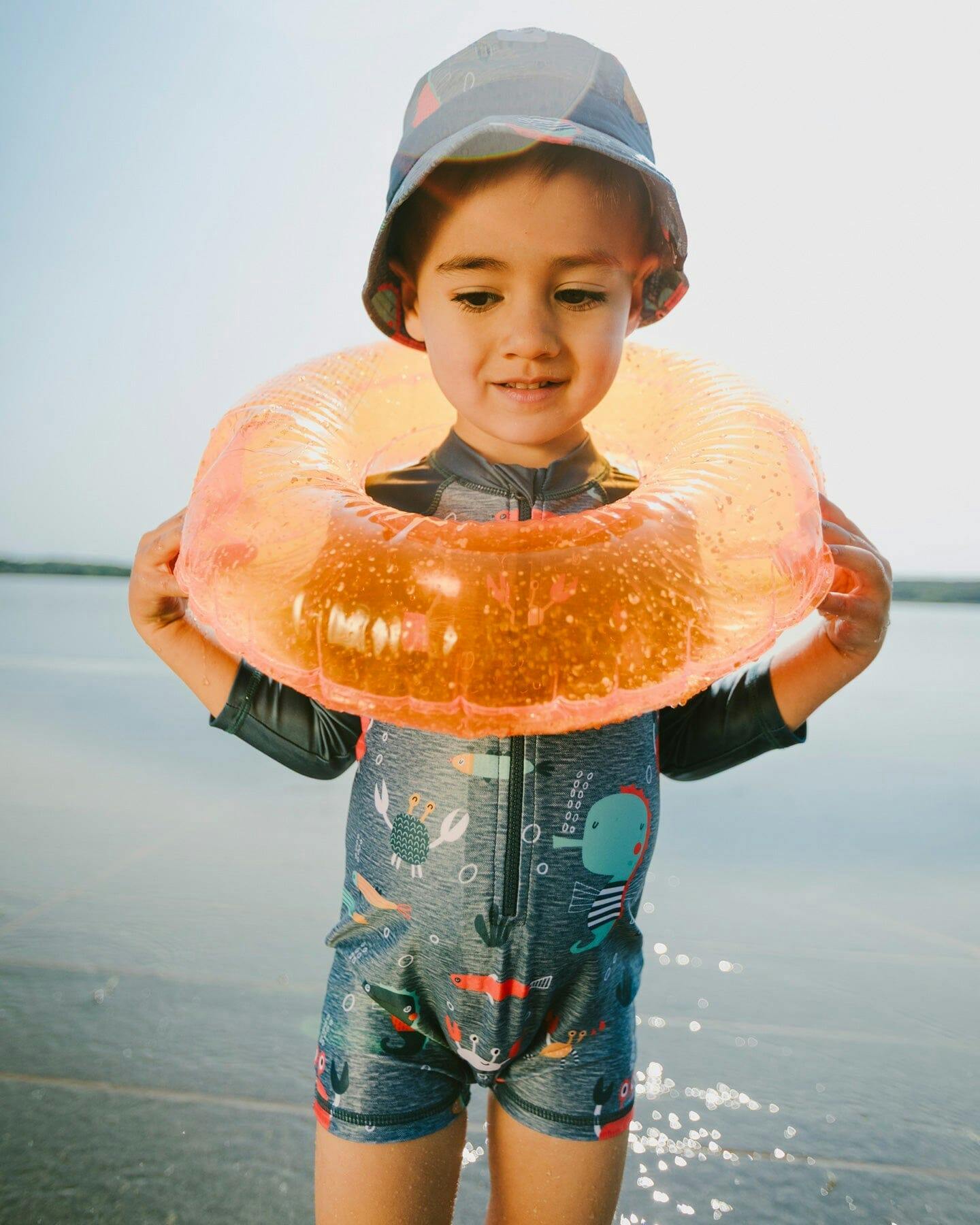 Baby And Toddler One-Piece Long Sleeve Rashguard