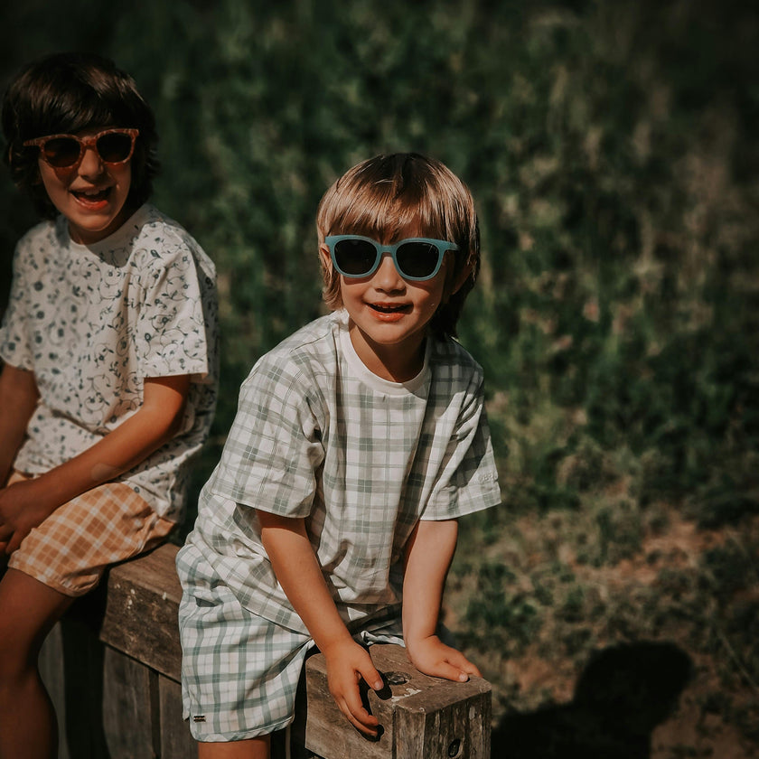 Swim Trunks | UPF + Recycled - Fern Plaid