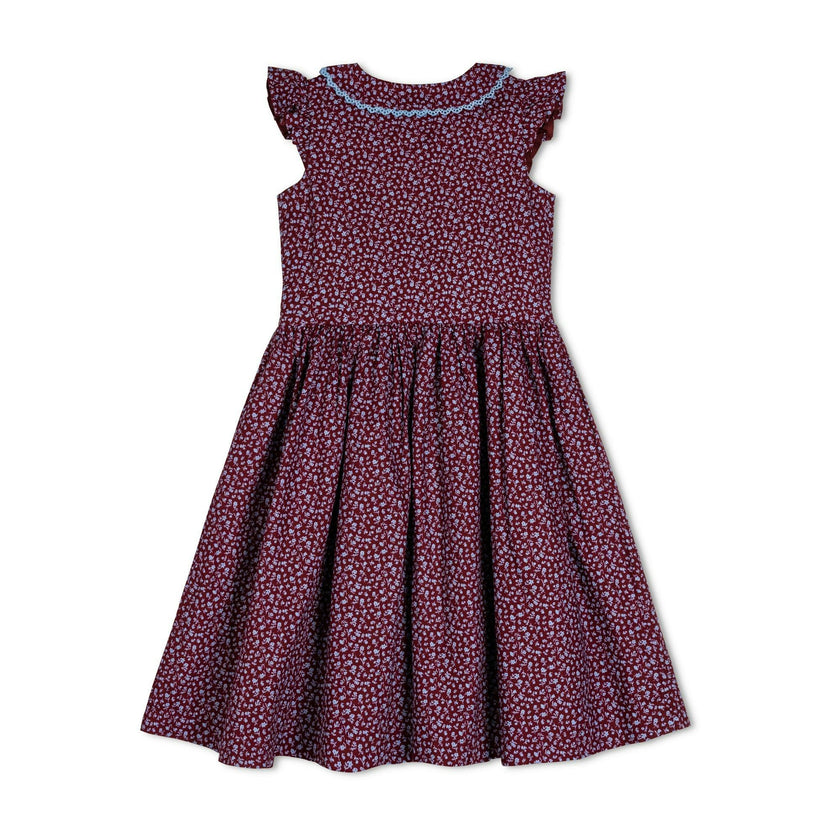 Linen Dress with Peter Pan Collar