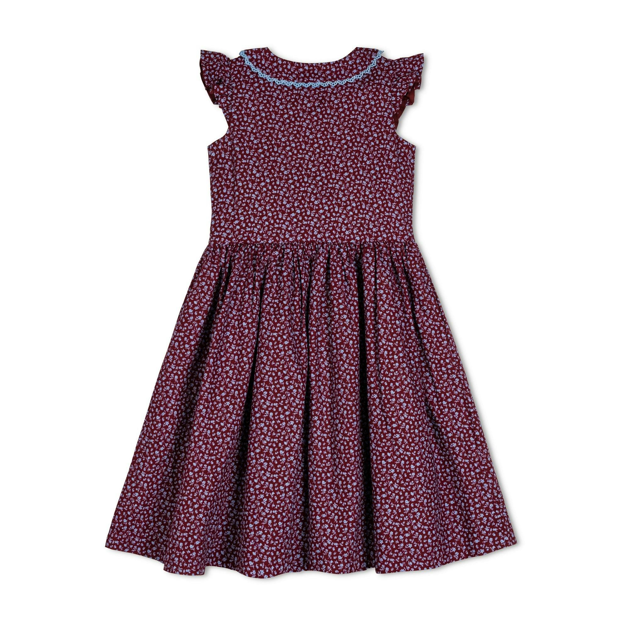 Linen Dress with Peter Pan Collar