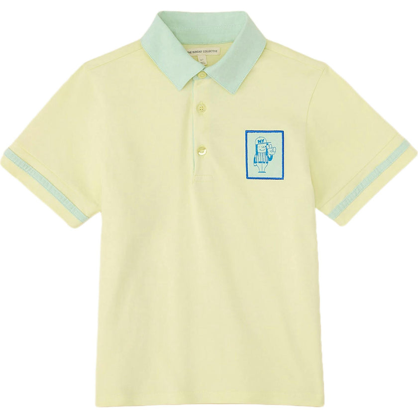 Organic Recess Polo in Citrus