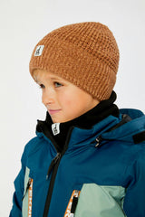 Winter Knit Hat Brown Sugar