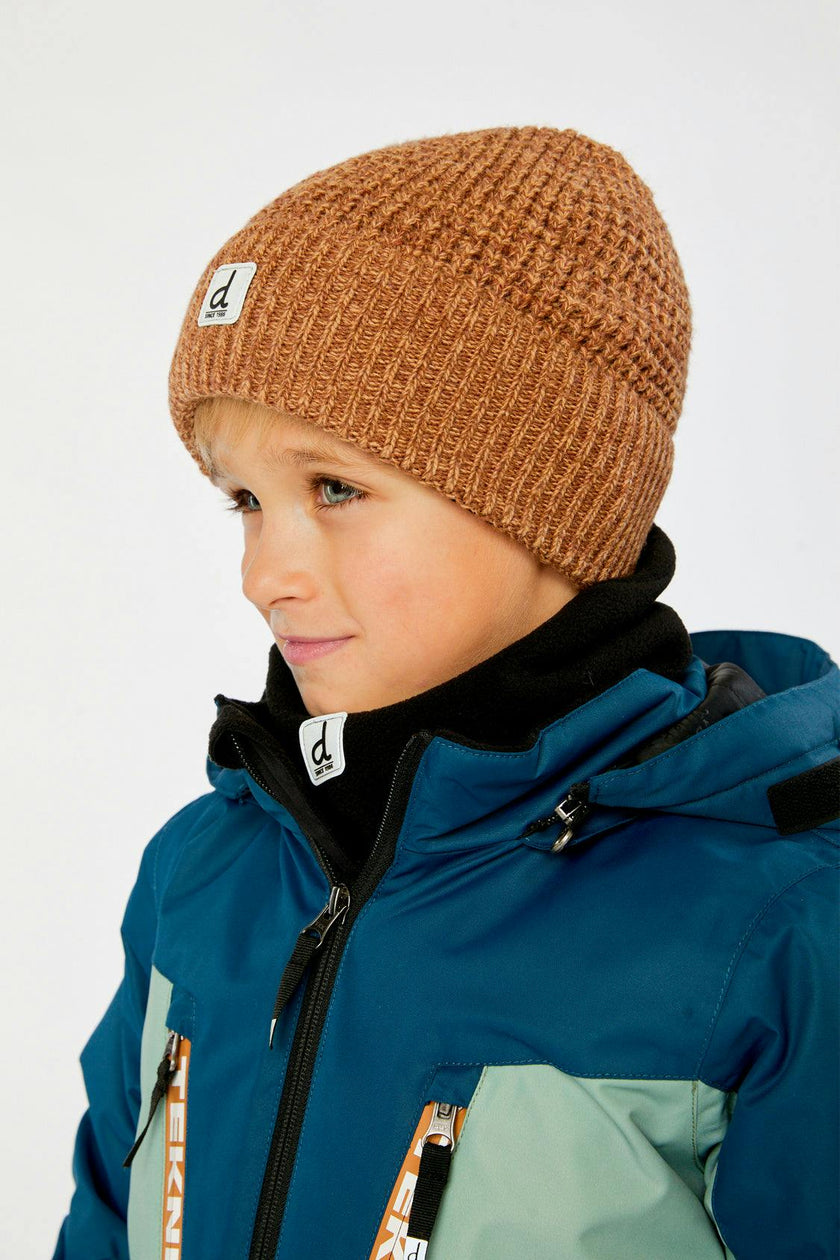 Winter Knit Hat Brown Sugar