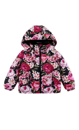 Charlie Heavy Weight Down Puffer Coat, Garden Floral