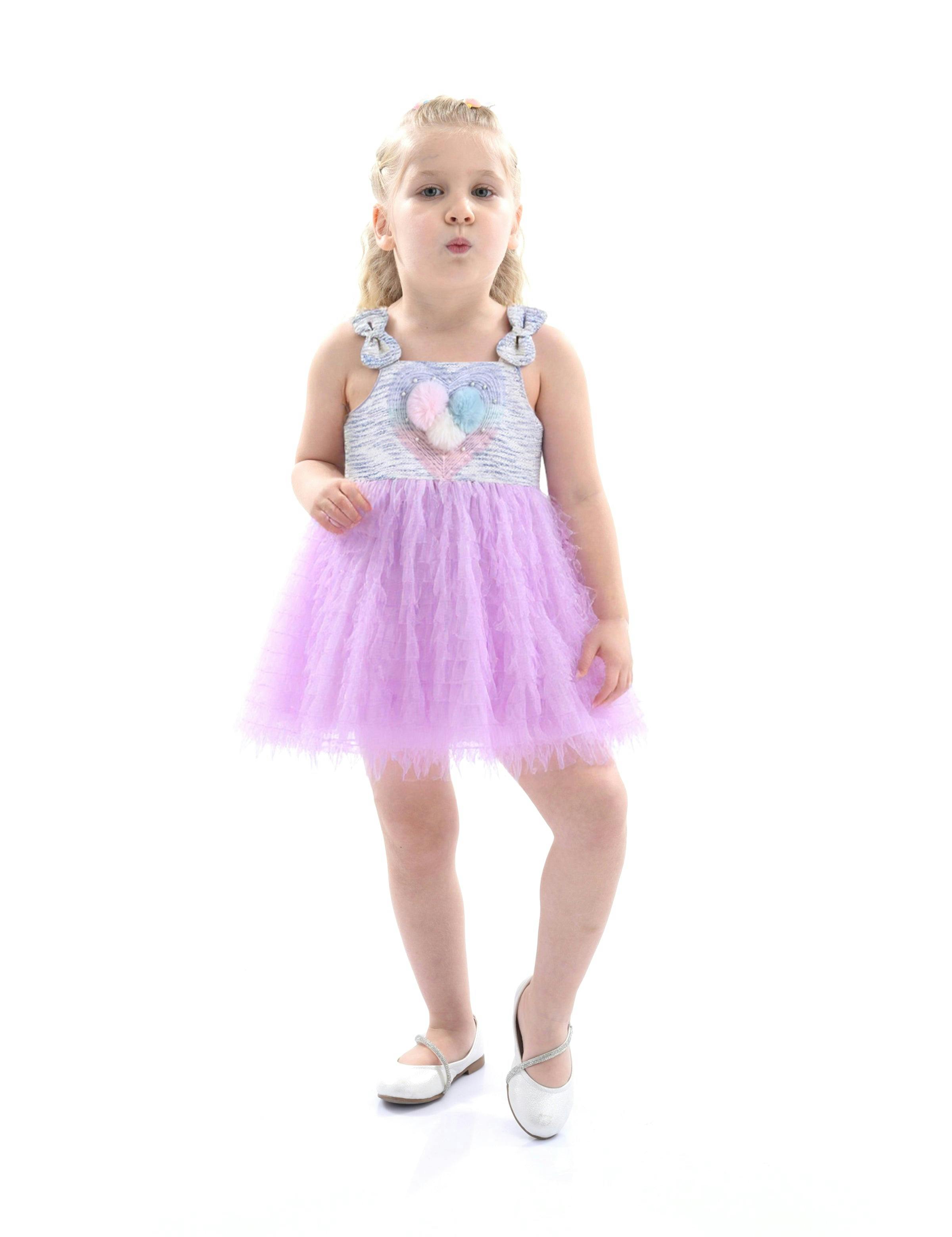 Tiered Warm Floral Dress Set