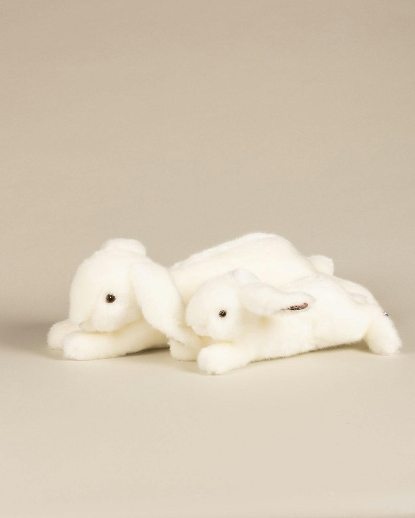 Martin The Rabbit - White / Light Blue Liberty