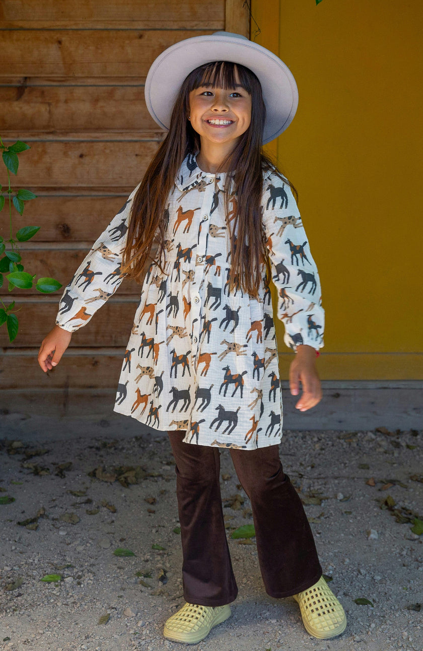 Giddy-Up Dolly Shirt Dress
