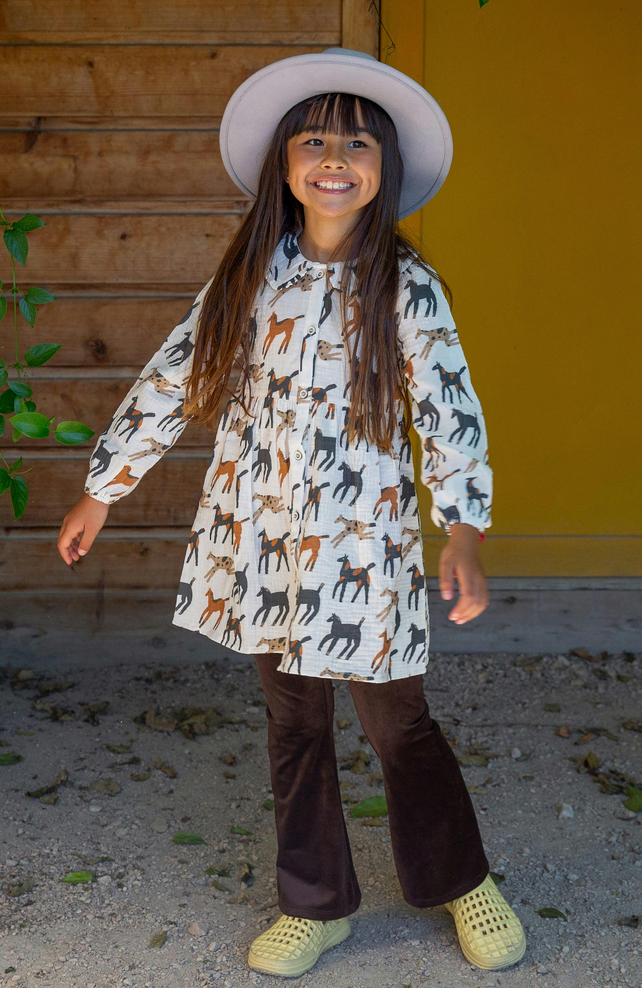 Giddy-Up Dolly Shirt Dress