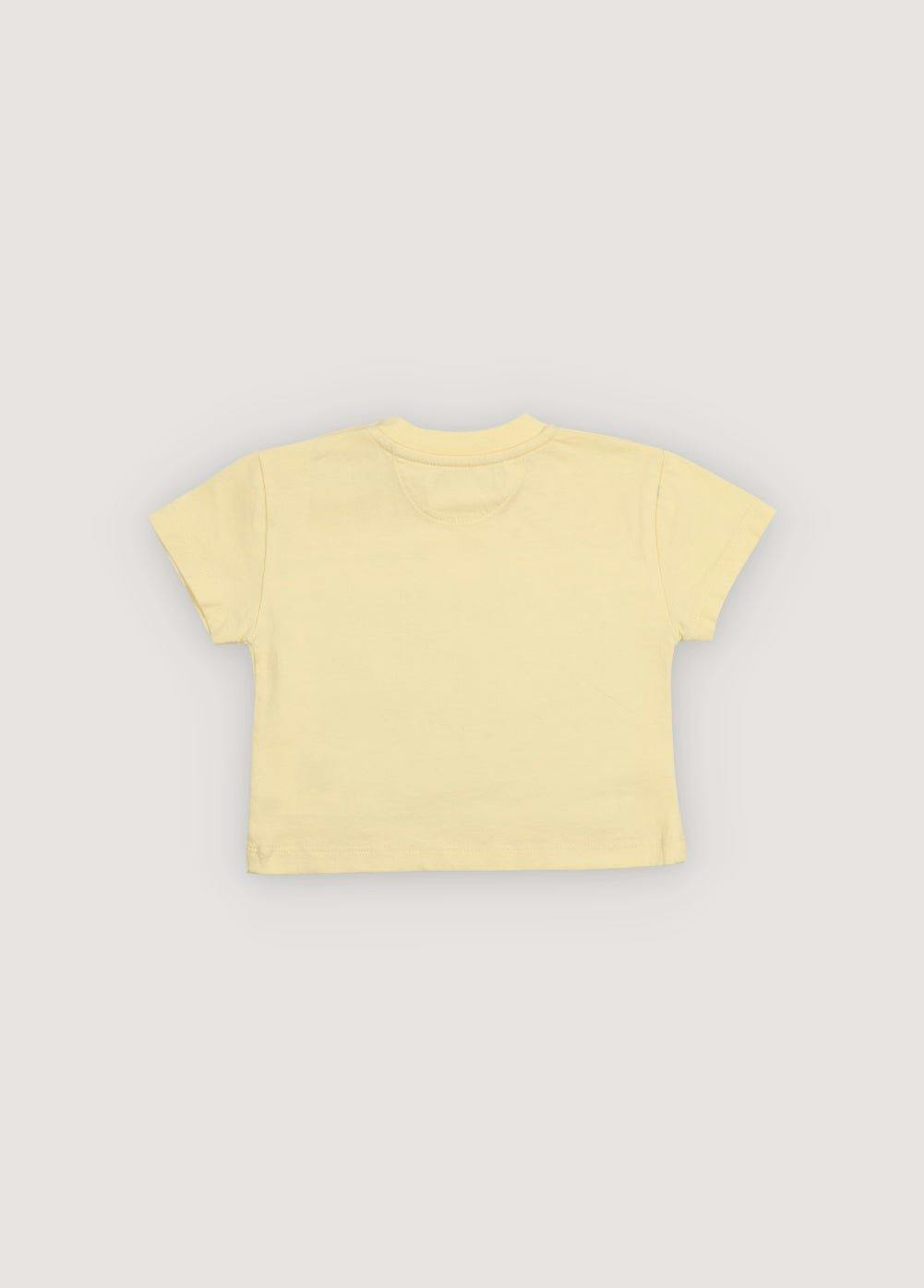 TNS Logo T-Shirt Soft Lemon