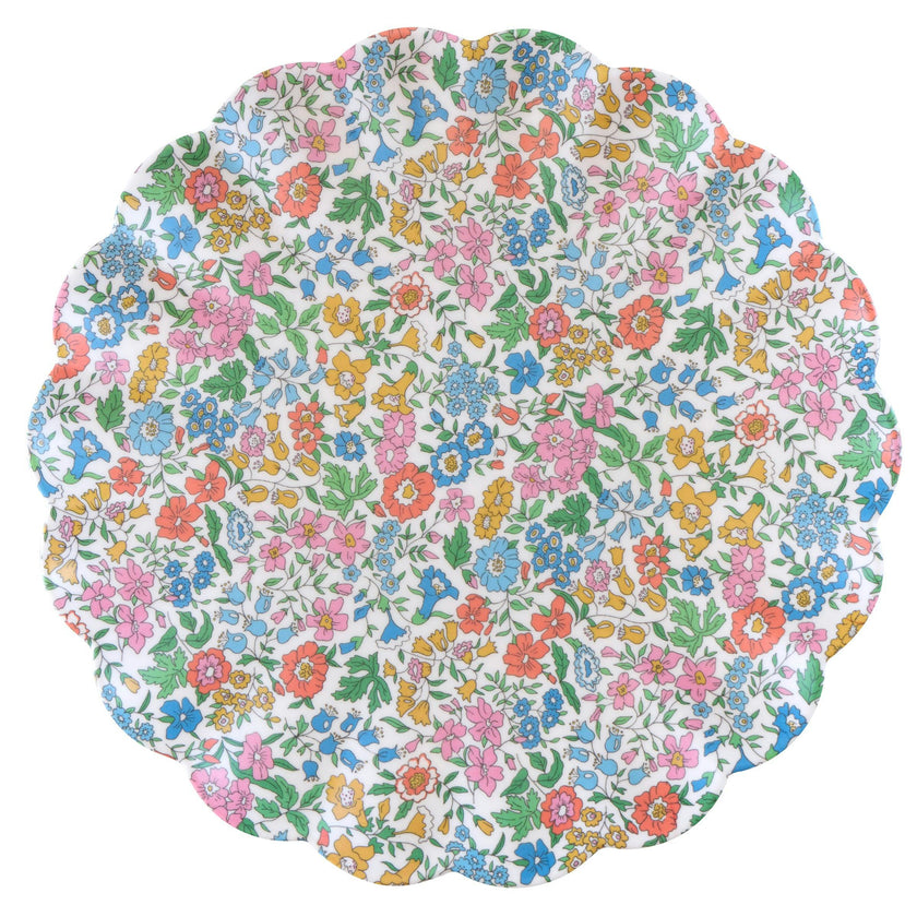 Meri Meri x Liberty Garden Party Reusable Large Plates