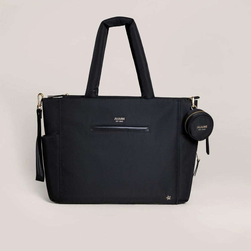 Utility-Strap Diaper Tote Bag