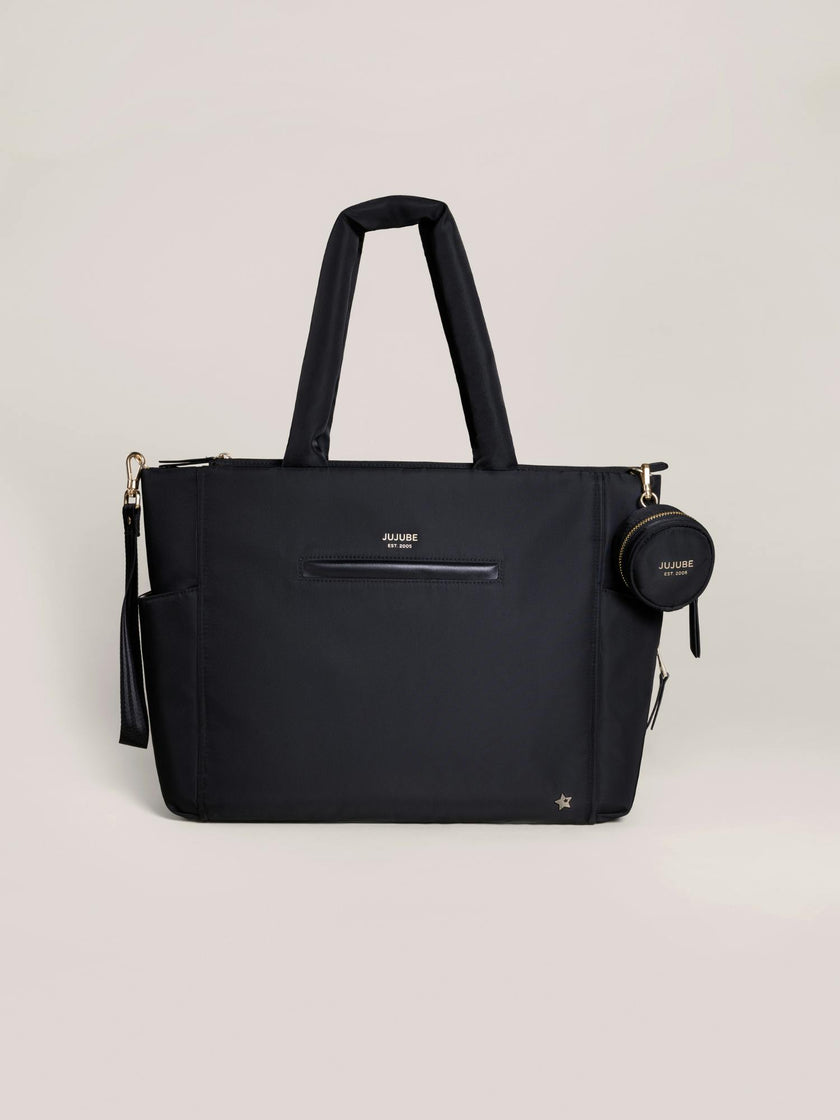 Utility-Strap Diaper Tote Bag